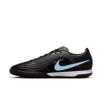 Nike Tiempo Academy Maestro Turf Voetbalschoenen (TF) Zwart Lichtblauw