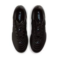 Nike Tiempo Academy Maestro Turf Voetbalschoenen (TF) Zwart Lichtblauw