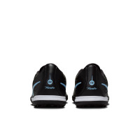 Nike Tiempo Academy Maestro Turf Football Boots (TF) Black Light Blue