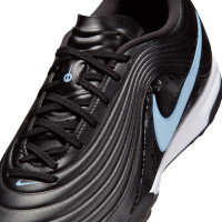 Nike Tiempo Academy Maestro Turf Voetbalschoenen (TF) Zwart Lichtblauw