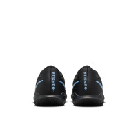 Nike Tiempo Club Maestro Zaalvoetbalschoenen (IN) Zwart Lichtblauw