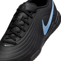 Nike Tiempo Club Maestro Zaalvoetbalschoenen (IN) Zwart Lichtblauw