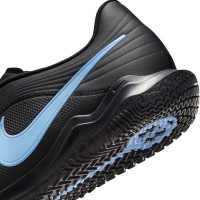 Nike Tiempo Club Maestro Zaalvoetbalschoenen (IN) Zwart Lichtblauw