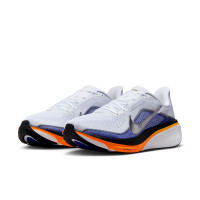 Nike Hardloopschoenen Air Zoom Pegasus 42 Wit Zilver Oranje Donkerpaars