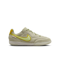 Nike Tiempo Street Gato Street Football Boots Kids Olive Green Light Green Ochre Yellow