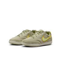 Nike Tiempo Street Gato Street Football Boots Kids Olive Green Light Green Ochre Yellow