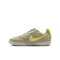Nike Tiempo Street Gato Street Football Boots Kids Olive Green Light Green Ochre Yellow