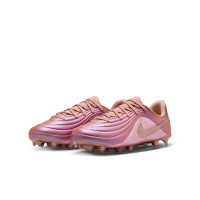 Nike Tiempo Academy Maestro Grass/Artificial Grass Football Boots (MG) Kids Pink Bronze