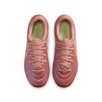 Nike Tiempo Academy Maestro Grass/Artificial Grass Football Boots (MG) Kids Pink Bronze