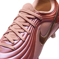 Nike Tiempo Academy Maestro Grass/Artificial Grass Football Boots (MG) Kids Pink Bronze