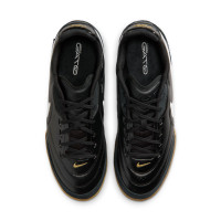 Nike Tiempo Straatvoetbalschoenen Streetgato Zwart Wit