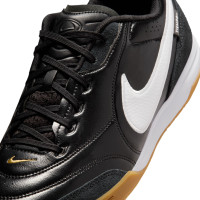 Nike Tiempo Straatvoetbalschoenen Streetgato Zwart Wit