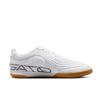 Nike Tiempo Zaalvoetbalschoenen Reactgato (IN) Wit Goud