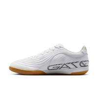 Nike Tiempo Zaalvoetbalschoenen Reactgato (IN) Wit Goud