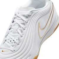 Nike Tiempo Zaalvoetbalschoenen Reactgato (IN) Wit Goud