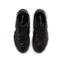 Nike Tiempo Street Gato Street Football Boots Kids Black White