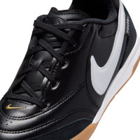Nike Tiempo Street Gato Street Football Boots Kids Black White