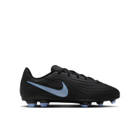 Nike Tiempo Club Maestro Grass/Artificial Grass Football Boots (MG) Kids Black Light Blue
