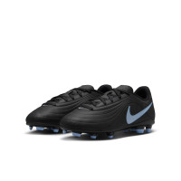 Nike Tiempo Club Maestro Grass/Artificial Grass Football Boots (MG) Kids Black Light Blue