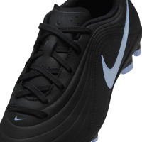Nike Tiempo Club Maestro Grass/Artificial Grass Football Boots (MG) Kids Black Light Blue