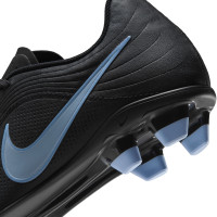 Nike Tiempo Club Maestro Grass/Artificial Grass Football Boots (MG) Kids Black Light Blue