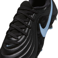 Nike Tiempo Academy Maestro Grass/Artificial Grass Football Boots (MG) Kids Black Light Blue