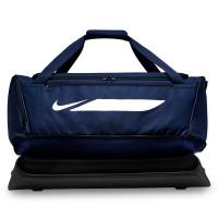 Nike Academy Team F26 Voetbaltas Large Schoenenvak Donkerblauw Zwart