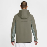Nike Sportswear Tech Fleece Tracksuit Grey Green Light Grey Black