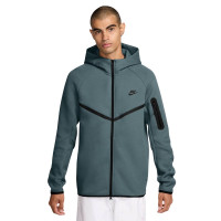 Nike Tech Fleece Vest Blauwgroen Zwart