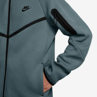 Nike Tech Fleece Vest Blauwgroen Zwart