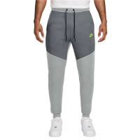 Nike Sportswear Tech Fleece Tracksuit Grey Dark Grey Bright Green