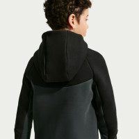 Nike Tech Fleece Vest Kids Zwart Donkergrijs Rood