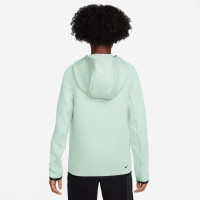 Nike Sportswear Tech Fleece Trainingspak Kids Lichtgroen Zwart