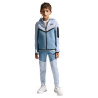 Nike Tech Fleece Vest Kids Lichtblauw Blauw Zwart