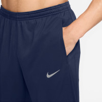 Nike UV Miler Trainingspak 1/4-Zip Donkerblauw Zilver