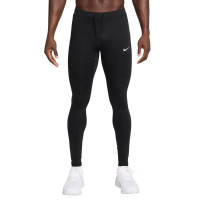 Nike Tight Miler Legging Zwart Zilver