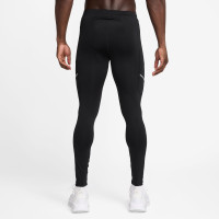 Nike Tight Miler Legging Zwart Zilver