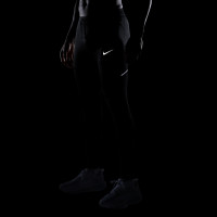 Nike Tight Miler Legging Zwart Zilver