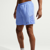 Nike UV Miler Trainingsset Blauw Zilver
