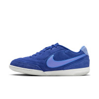 Nike Tiempo Street Football Shoes Streetgato Premium Blue Purple Blue Light Blue