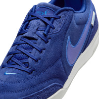 Nike Tiempo Street Football Shoes Streetgato Premium Blue Purple Blue Light Blue