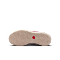 Nike Tiempo Street Football Shoes Streetgato Premium Kids Grey White Burgundy