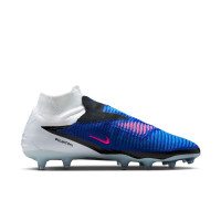 Nike Phantom 6 Elite High Artificial Grass Football Boots (AG) Blue White Hot Pink
