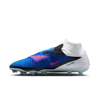 Nike Phantom 6 Elite High Artificial Grass Football Boots (AG) Blue White Hot Pink