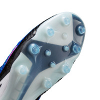 Nike Phantom 6 Elite High Artificial Grass Football Boots (AG) Blue White Hot Pink