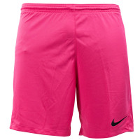 Nike Dri-FIT Park III Voetbalbroekje Kids Roze Zwart