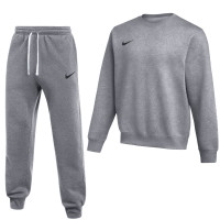 Nike Park 26 Fleece Crew Joggingpak Grijs Zwart