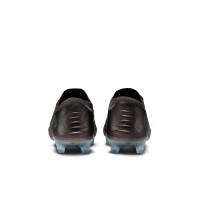Nike Phantom 6 Low Elite LV8 Gras Voetbalschoenen (FG) Donkergrijs Oranje Multicolor