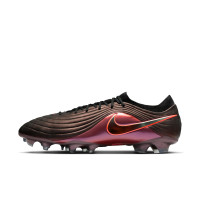 Nike Tiempo Maestro Elite LV8 Gras Voetbalschoenen (FG) Zwart Oranje Paars