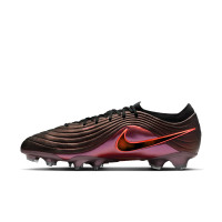 Nike Tiempo Maestro Elite LV8 Gras Voetbalschoenen (FG) Zwart Oranje Paars